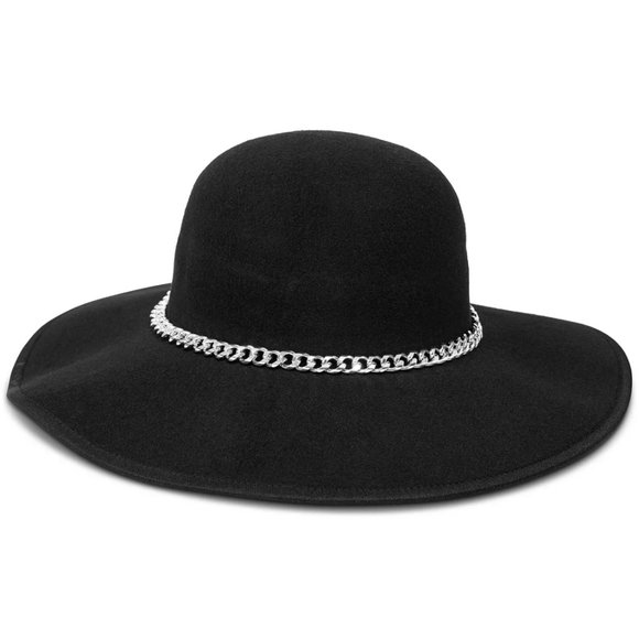 INC Chain Detail Felt Floppy Hat main image 4